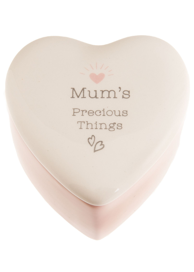 Caseta de Amintiri Ceramica in Forma de Inima Mum's Precious Things LL457 Celebrations