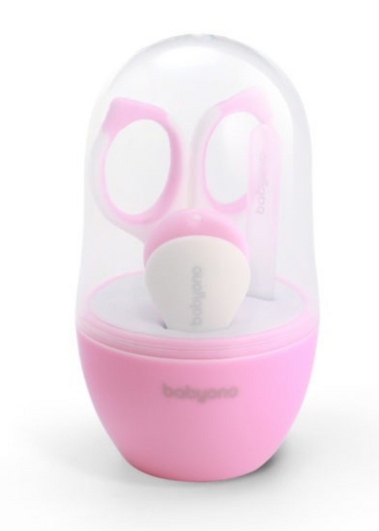 Baby Manicure Care Set 3 Pieces Pink BabyOno 398/02