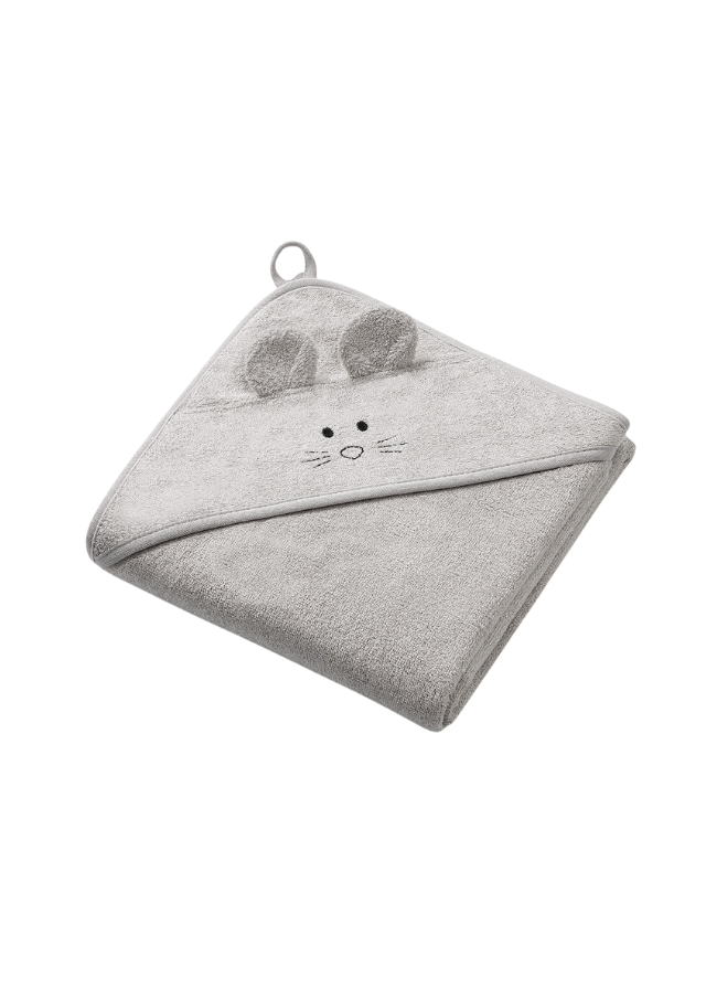 Prosop cu Capison Gri din Bambus 100X100 cm 1553/03 BabyOno