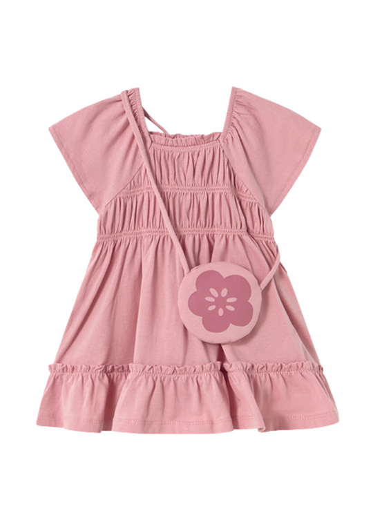 Rochie Roz Pudra cu Geanta 1920 Mayoral