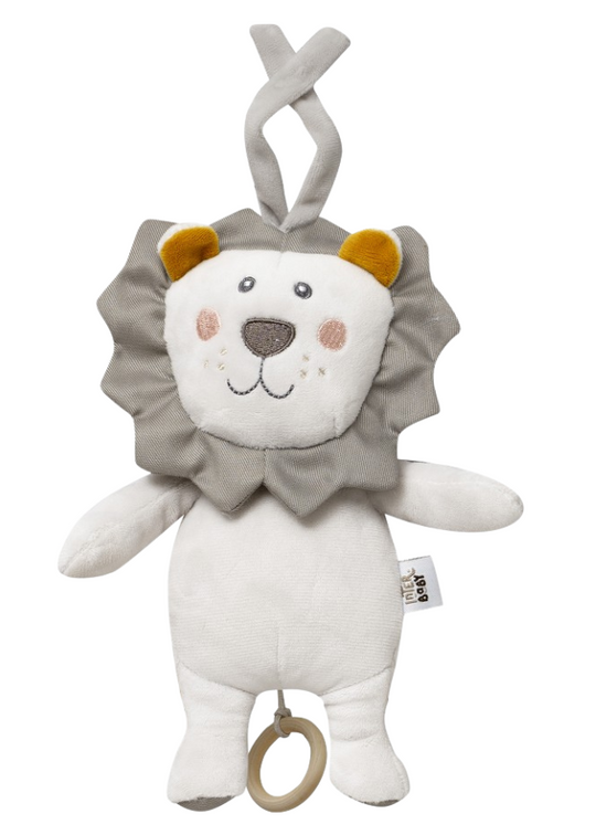 Leon Musical Toy Gray and White LEO05 Don Algodon