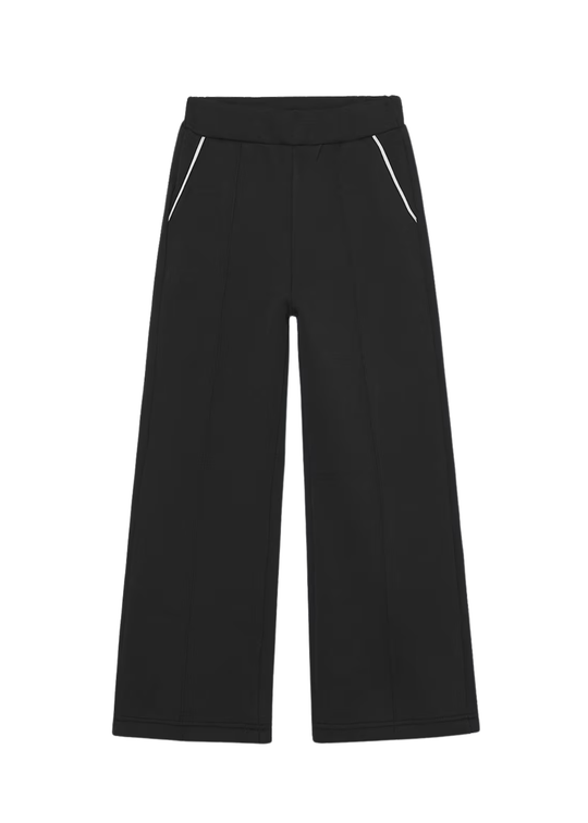 Pantaloni Largi cu Talie Elastica din Bumbac Negri 7522 – Mayoral