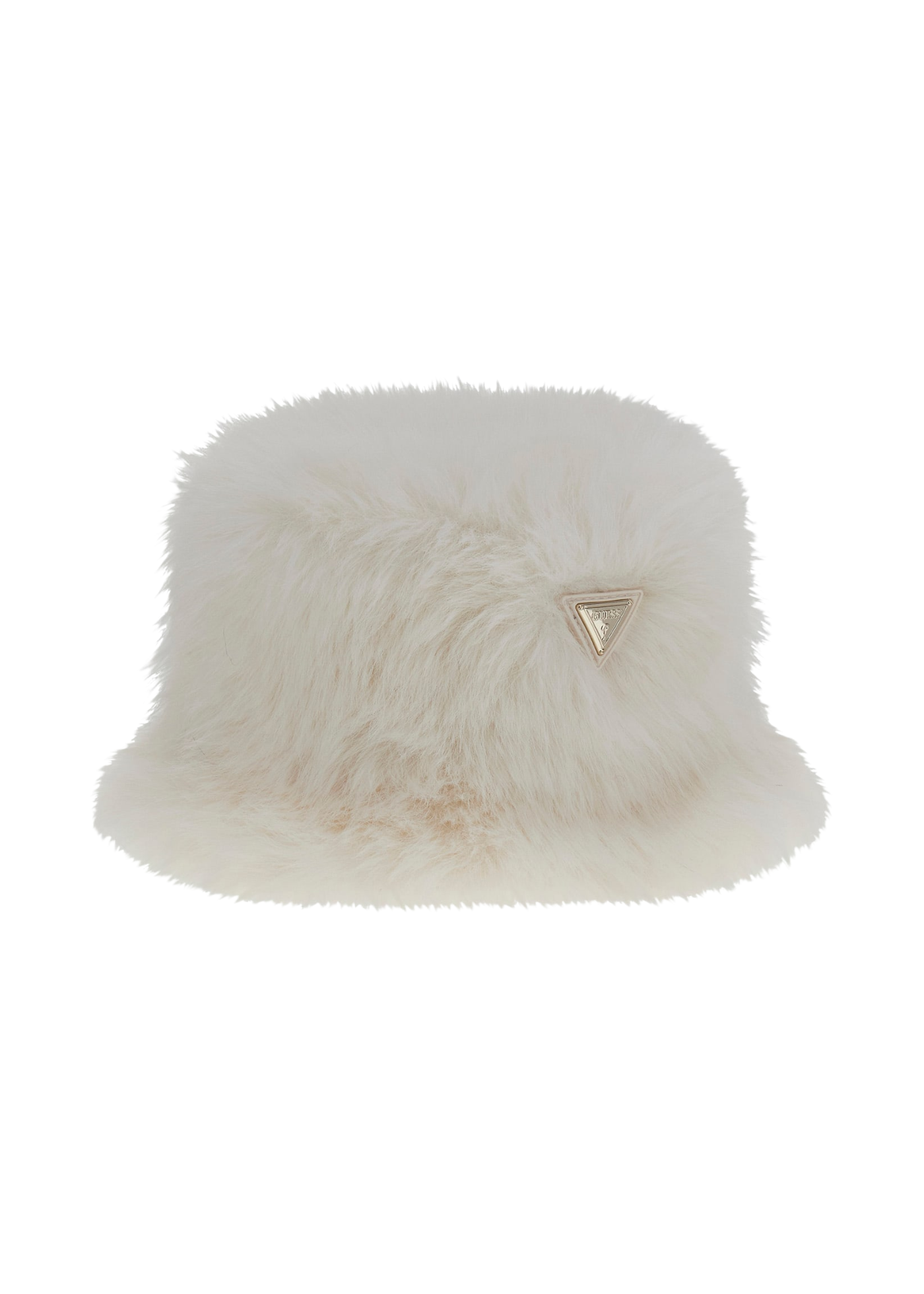 Palarie din Blana Ecologica Crem J5BZ18 WHH10 G012 Guess