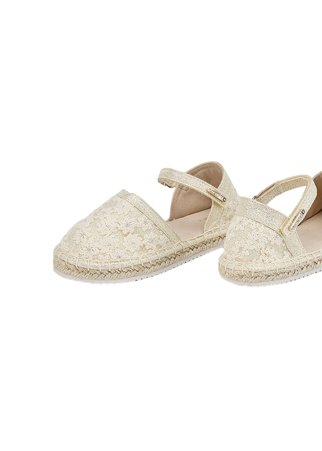 Espadrile Bej Aurii din Panza 43644 Mayoral