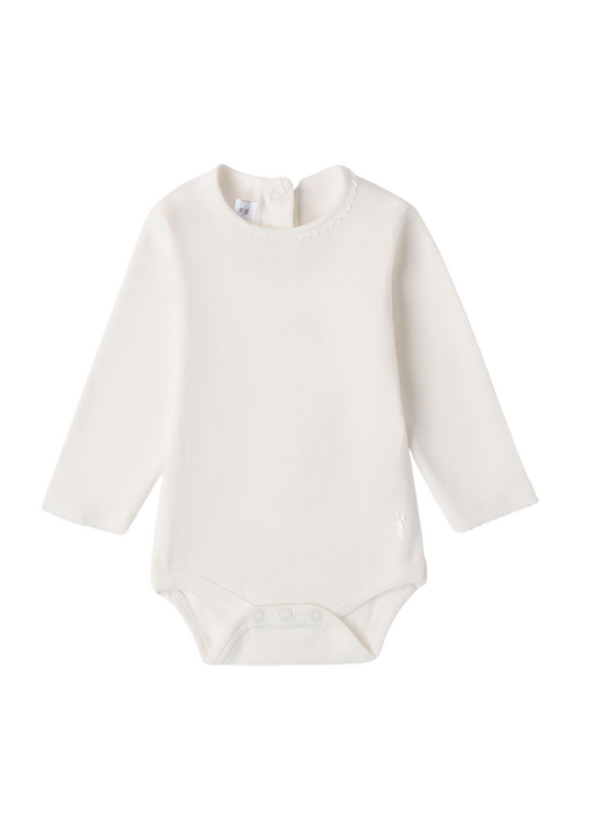 Боді з довгим рукавом Кремовий 8110 iDO