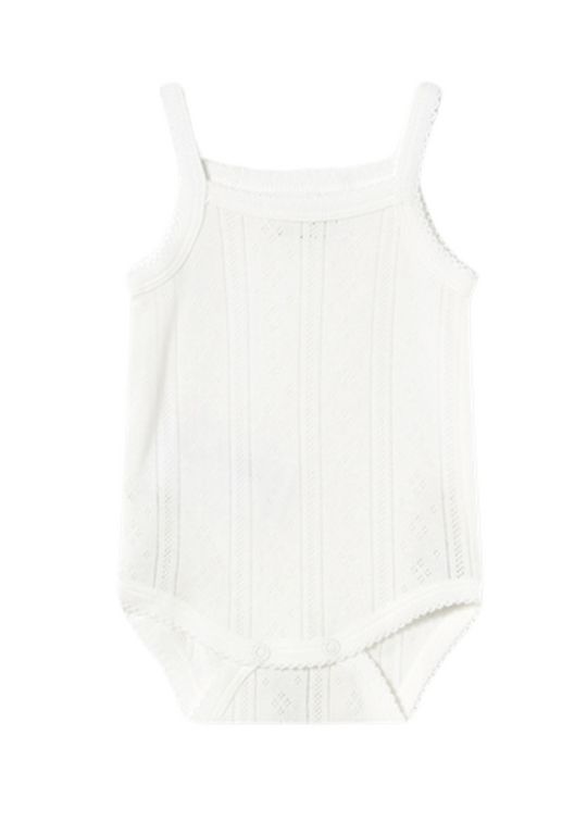 White Bodysuit with Narrow Straps 1745 Mayoral