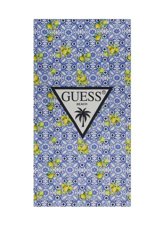 Prosop de Plaja Imprimeu Albastru Amalfi si Lamai H6GZ01 KCCK1 P7YG Guess