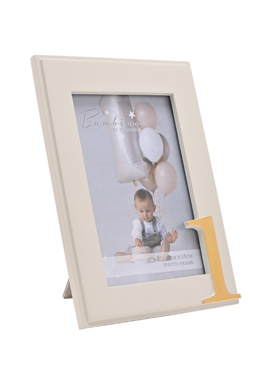 Rama Foto Crem 1st Birthday BM328 Bambino by Juliana