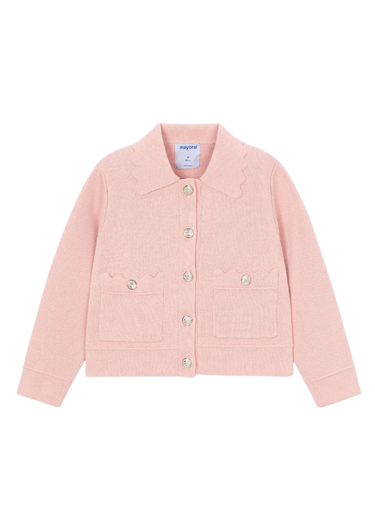 Jacheta Tricotata Roz 3450 Mayoral
