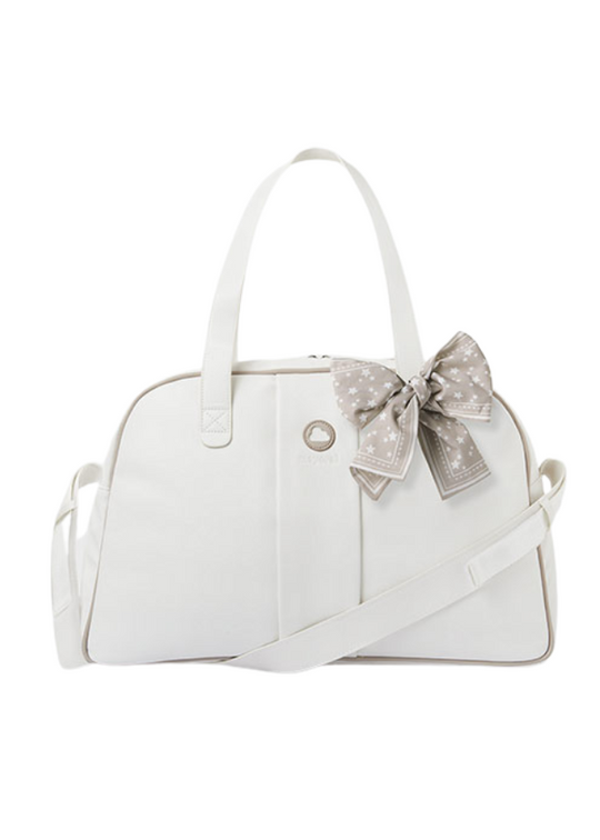 Geanta Maternitate Crem cu Funda cu Buline 19896 col 15 Mayoral