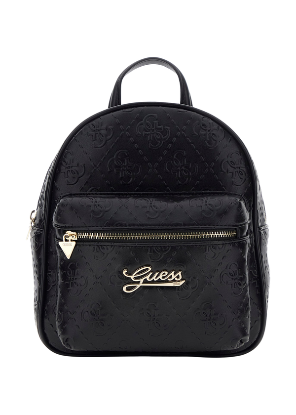 Ghiozdan Negru Mini cu Monograme J6RZ16 WGT10 JBLK Guess