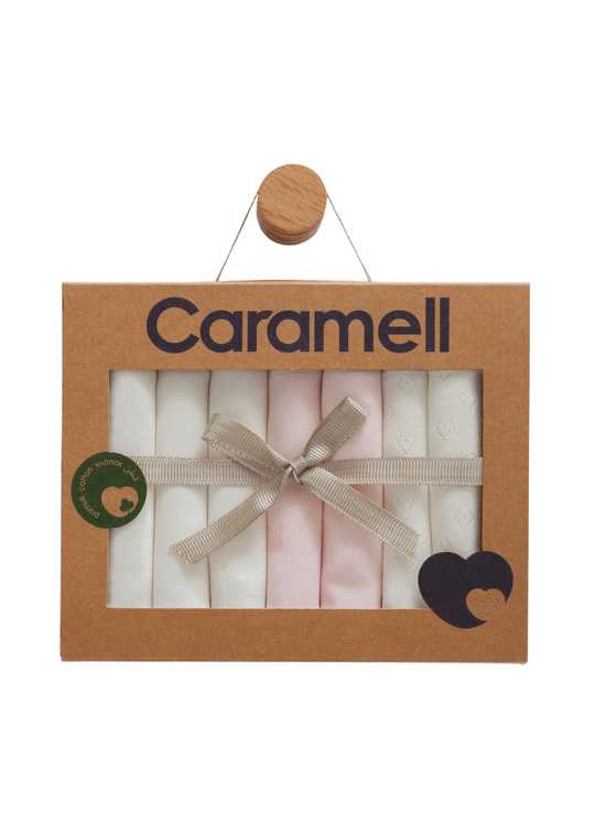 Set 7 Batiste din Bumbac Crem MND1491 Mell Sweet Bbay