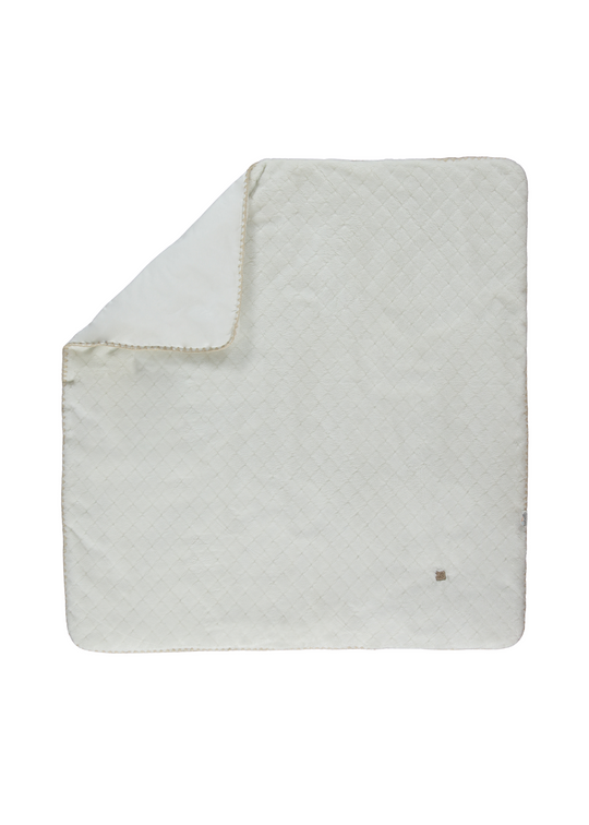 Pled din Plus Crem cu Interior Bumbac B855 Bebetto