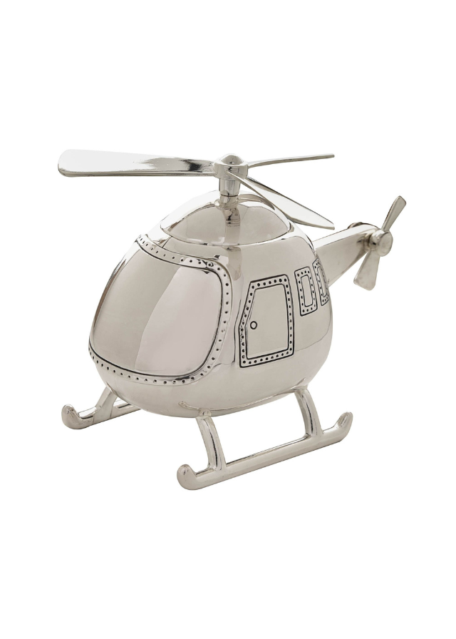 Pusculita Argintata Elicopter 208L Bambino by Juliana