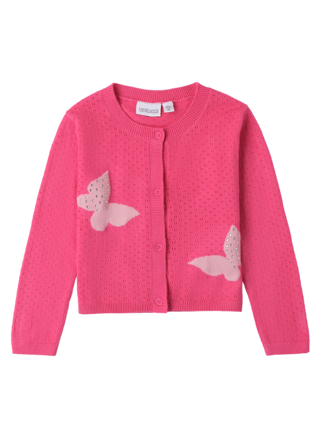 Cardigan Tricotat Frez cu Fluturi 0A317.00 Sarabanda