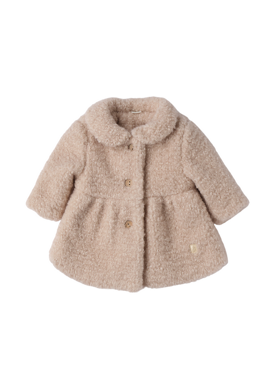 Palton Stofa Bucle Bej 4.F134/00 iDO