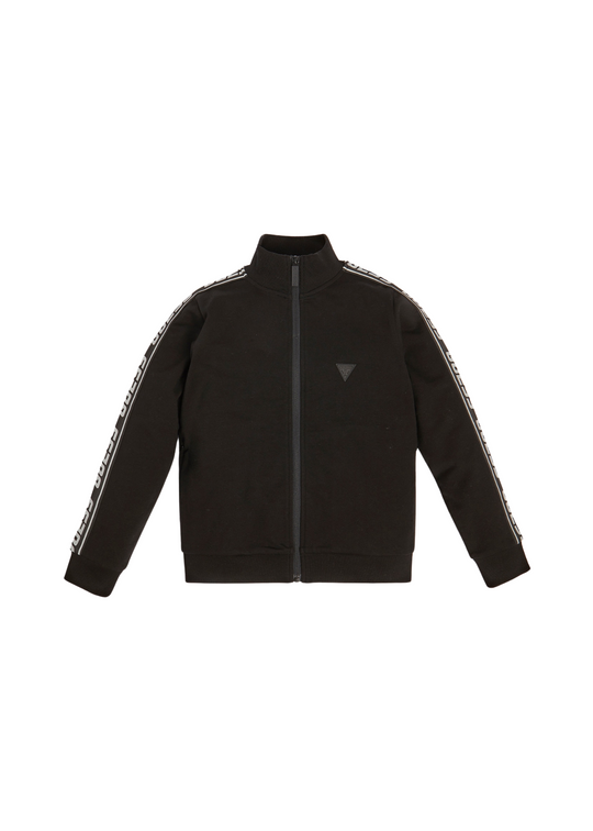 Bluza Sport Neagra cu Fermoar L2YQ47 K6ZS1 JBLK Guess