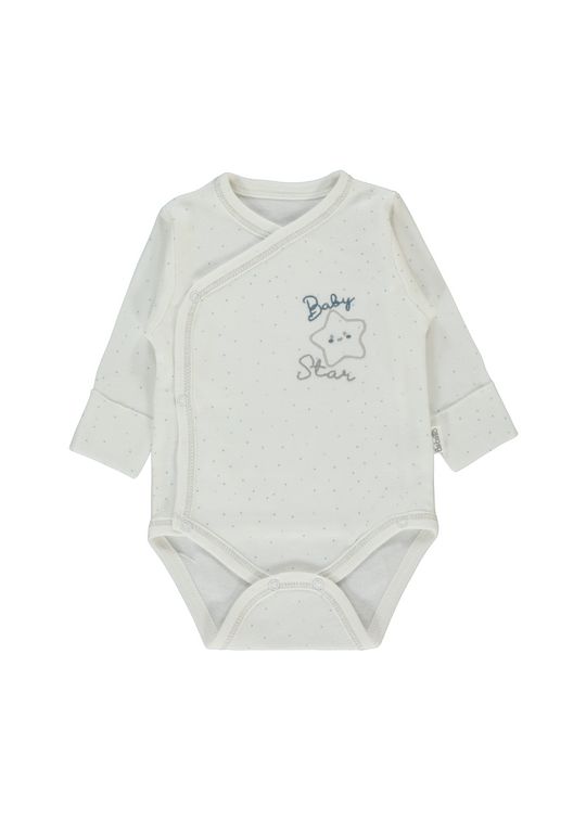 Body Crem cu Maneca Lunga cu Stea T4042 Bebetto