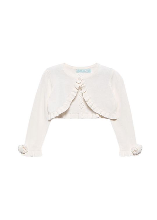 Bolero Tricotat Crem 5381 Abel & Lula