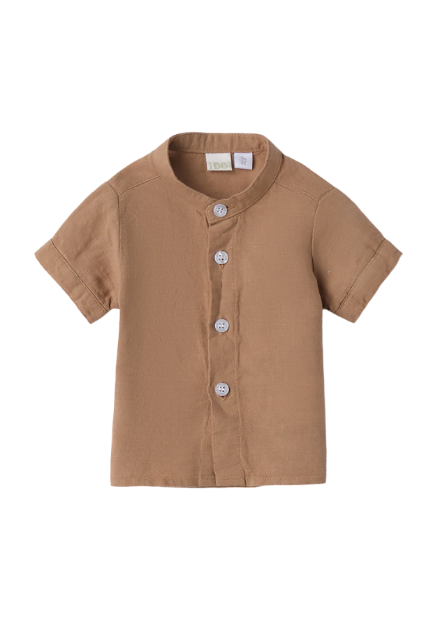 Camasa Maro din In cu Maneca Scurta 4.B159/00 iDO