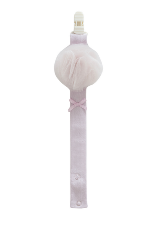 Holder For Lilac Pacifier with Pampon EMK1243 Mell Sweet Baby