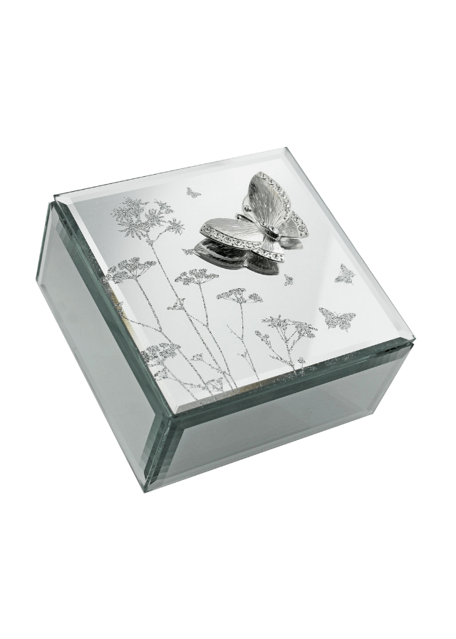 Cutiuta din Oglinda cu Fluture HE555JB Hestia