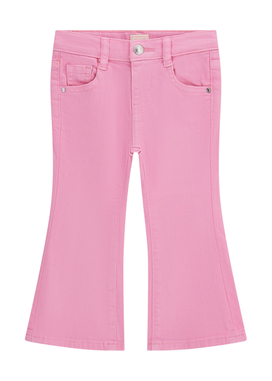 Pantaloni Lungi Denim Evazati Roz K6RB00 WE620 A61T Guess