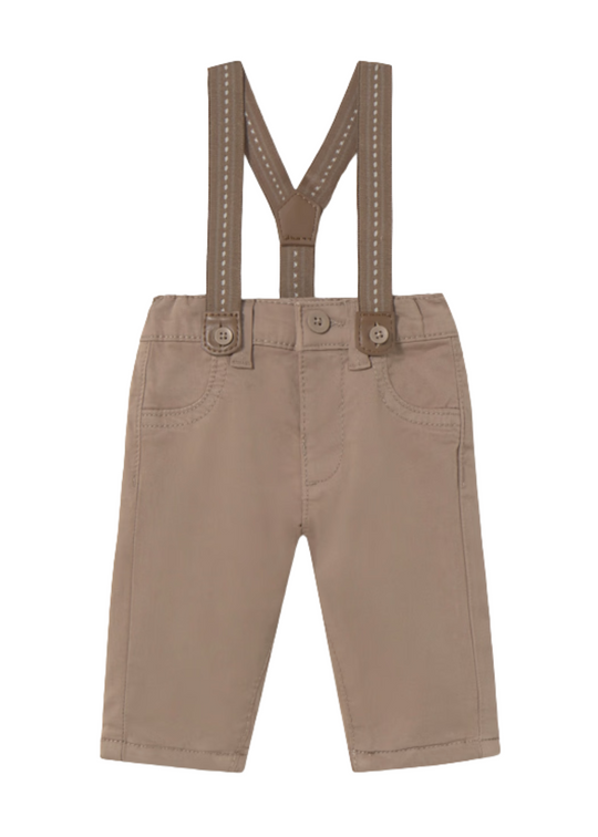 Pantaloni Lungi Maro cu Bretele 2576 Mayoral