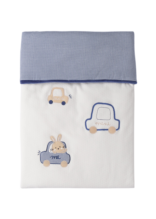 Pled Velur Crem cu Masini 4.F904/00 DO