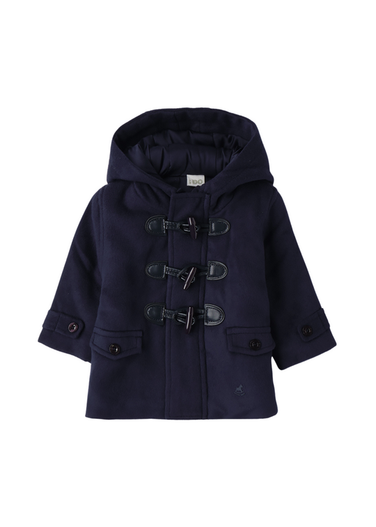 Palton Stofa Bleumarin cu Gluga 4.F151/00 iDO