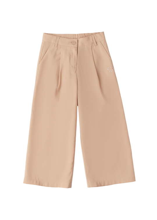 Pantaloni Lungi Bej Croiala Larga 0.G252/00 Sarabanda