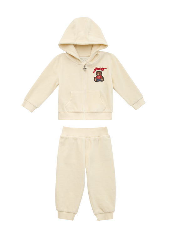 Trening 2 Piese Velur Ivory I4BG05 KAVN4 G018 Guess