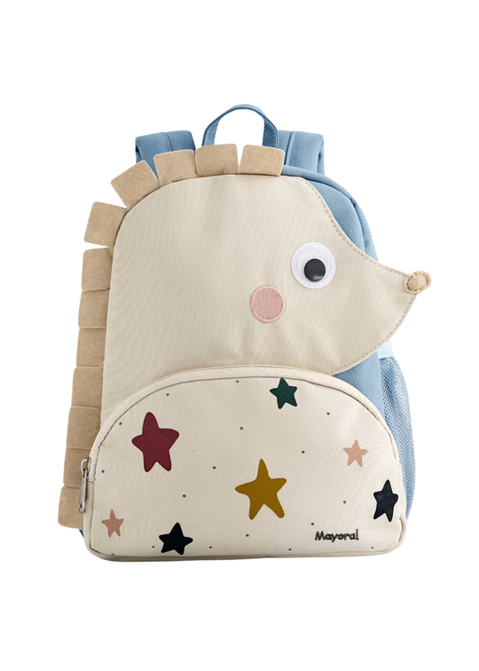 Rucsac Model Arici cu Stele Crem pentru Fetite 9162 – Mayoral