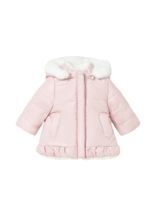 Geaca Roz Reversibila din Fas cu Blana 2404 Mayoral