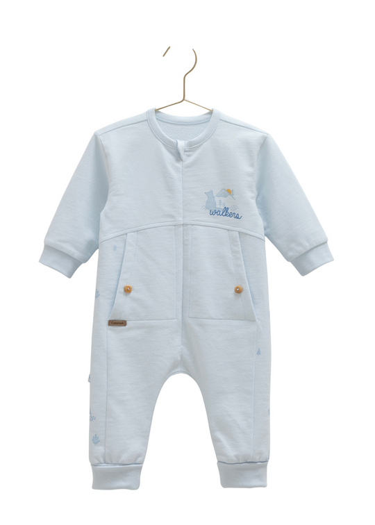 Salopeta Lunga Bleu cu Fermoar TE2023 Mell Sweet Baby