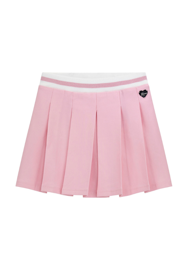 Fusta Roz cu Pliseuri K5RD11 KAUH0 G65U Guess