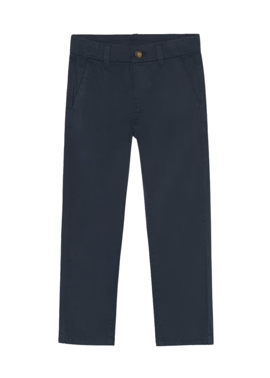 Pantaloni Chino Lungi Bleumarin din Bumbac pentru Baieti 513 – Mayoral