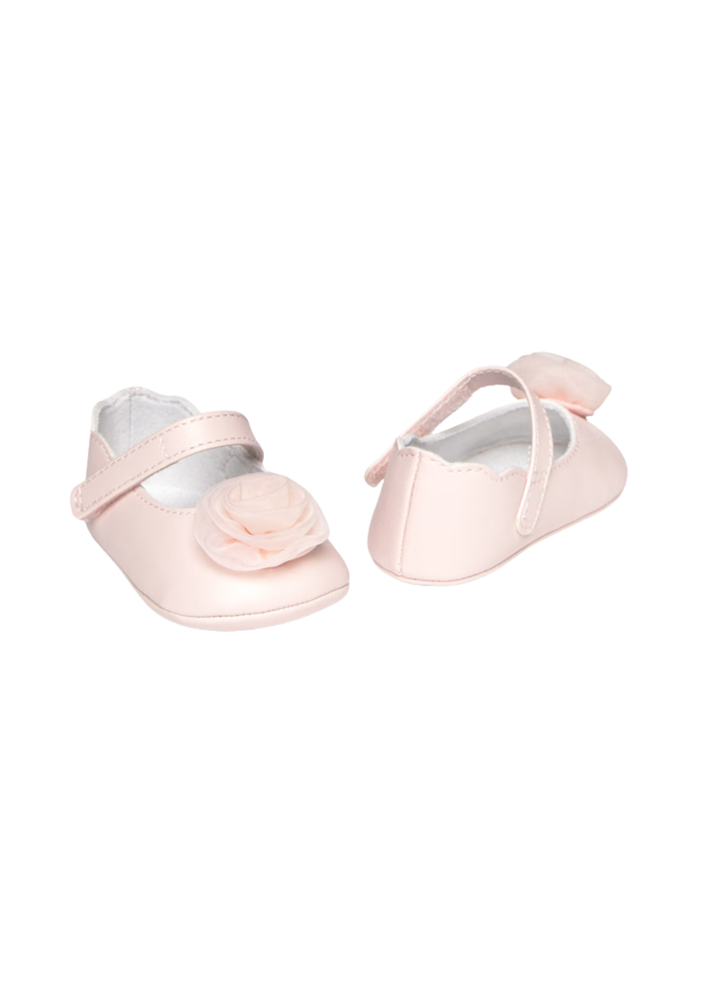 Balerini Roz cu Floare Organza 9960 Mayoral
