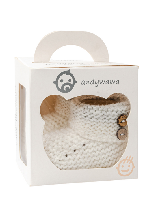 Botosi Tricotati Crem AC25370 Andywawa