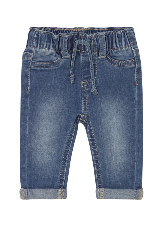 Pantaloni Lungi Denim cu Siret in Talie 596 Mayoral