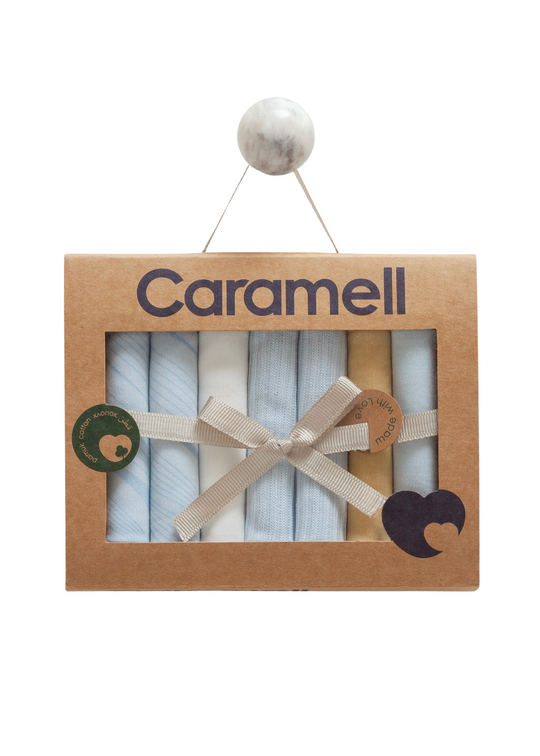 Set 7 Batiste din Bumbac Bleu MND1842 Mell Sweet Bbay