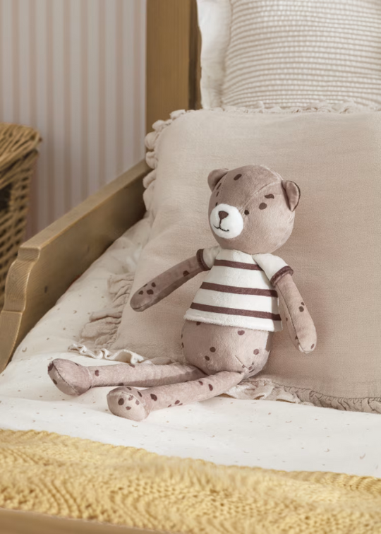 Plush Toy Teddy Bear with Brown T-Shirt 19168 Mayoral