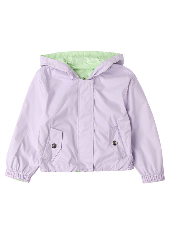 Geaca din Fas Reversibila Verde cu Mov 0.G378/00 Sarabanda