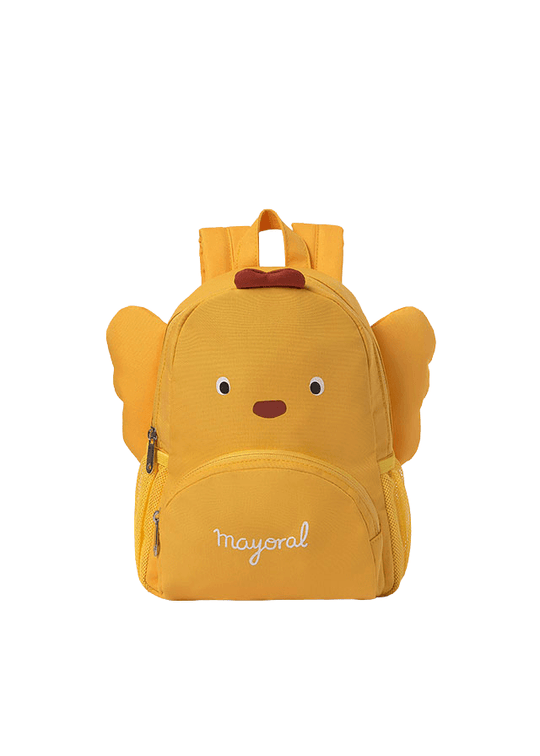 Жовтий рюкзак з малюнком курки 19435 Mayoral