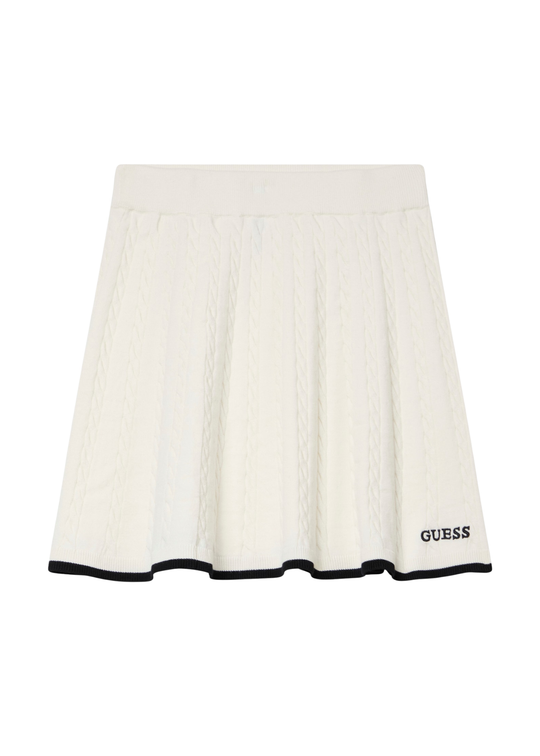 Fusta Midi Tricotata Ivory J6RD22 Z4652 G1O6 Guess