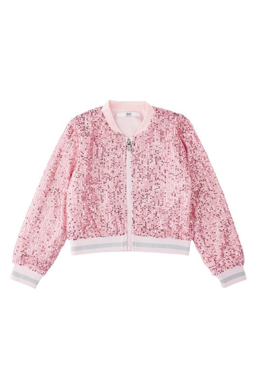 Geaca Roz cu Paiete 4.G398/00 iDO