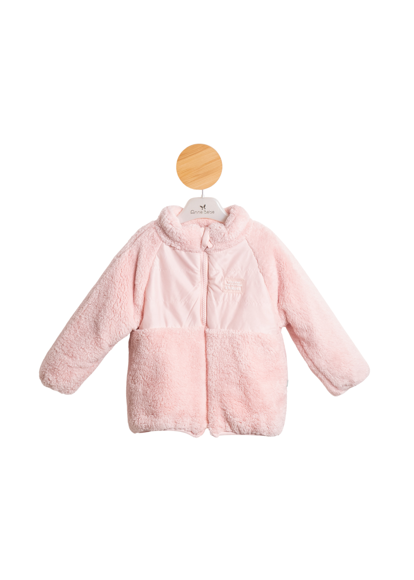 Geaca din Plus Roz cu Fermoar S15108 Kitikate