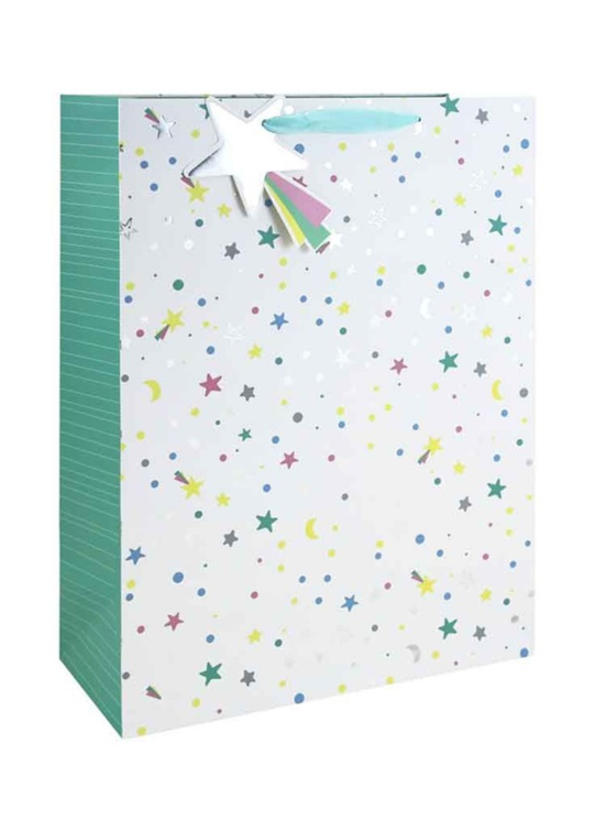 Punga Cadou cu Stelute SDE 403 XL Gift Design