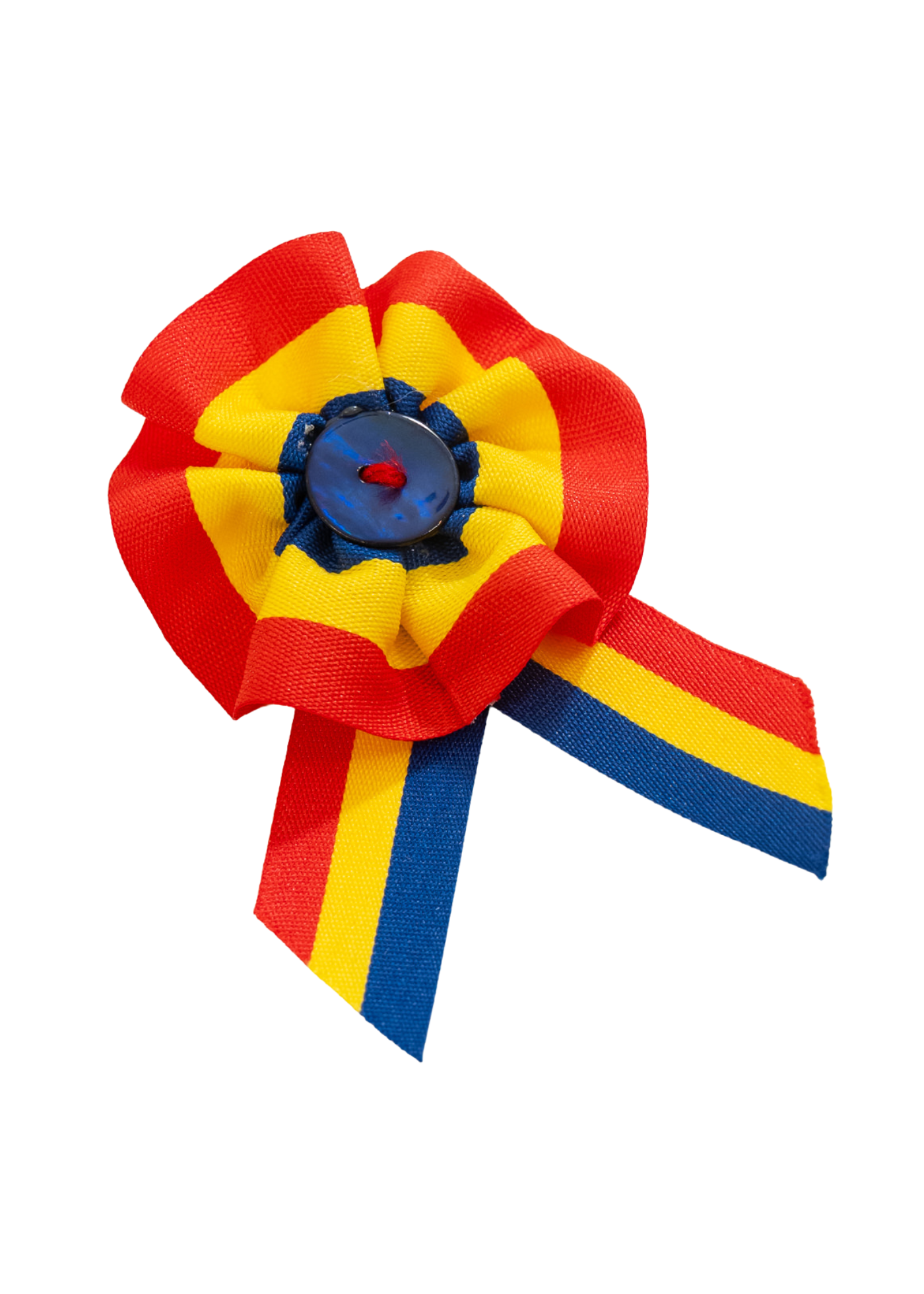 Ecuson Tricolor cu Prindere Metalica AnneBebe