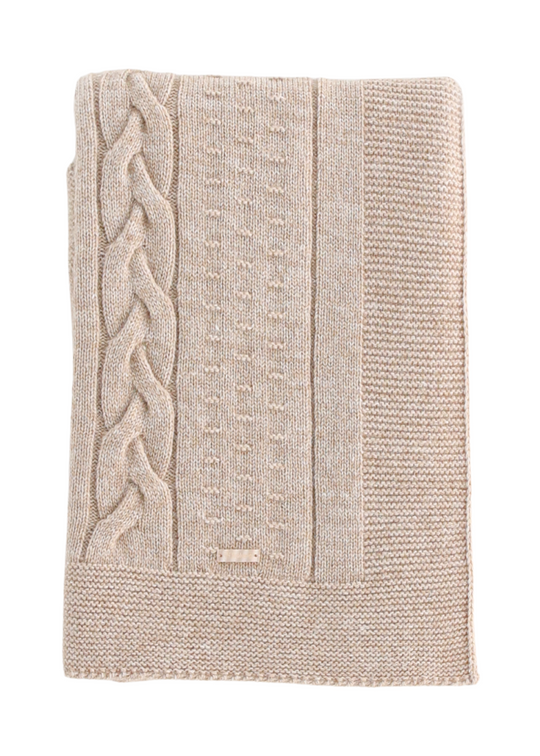 Patura Bej din Lana Merinos 9716 Leo King